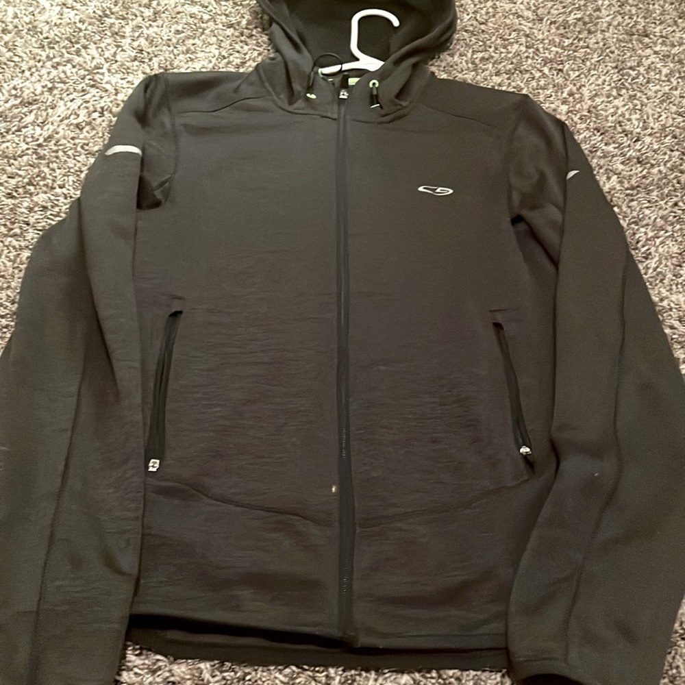 Black Zip Up Sweater